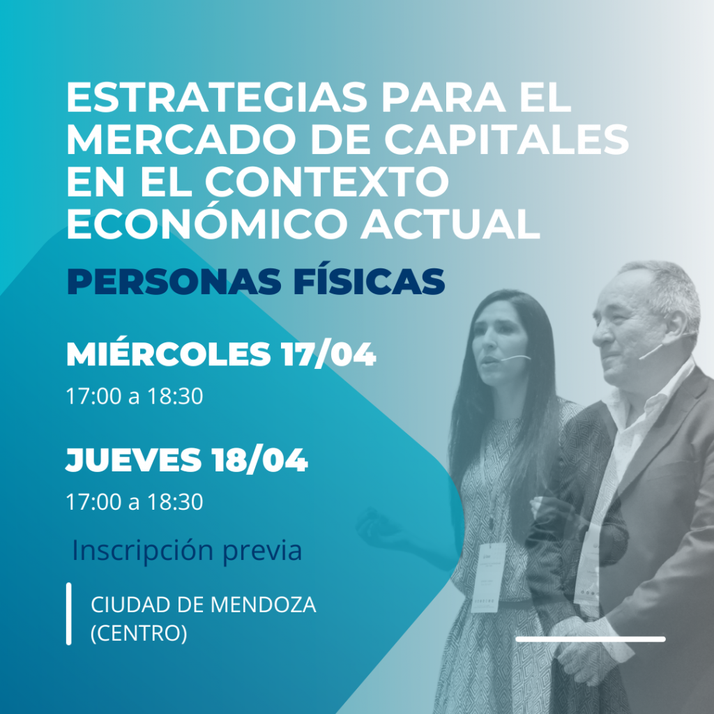 Charlas 17 4 Y 18 4 Mendoza Estrategias Para El Mercado De